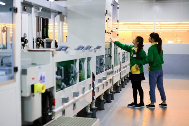 Apple suppliers: Printed circuit boards production in Jiangxi, China
