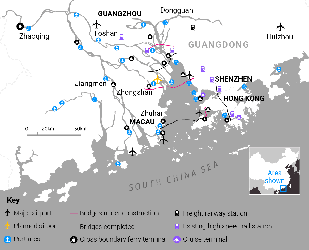 China Greater Bay Area Infrastructure Is Key Hong Kong Core City