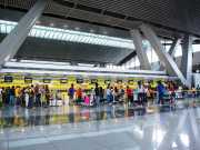 Asien Luftfahrt: Terminal NAIA 3 Flughafen Manila