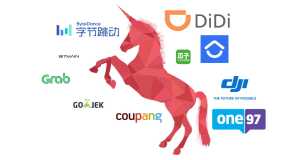 Asien Unicorn Start-ups im Steigflug