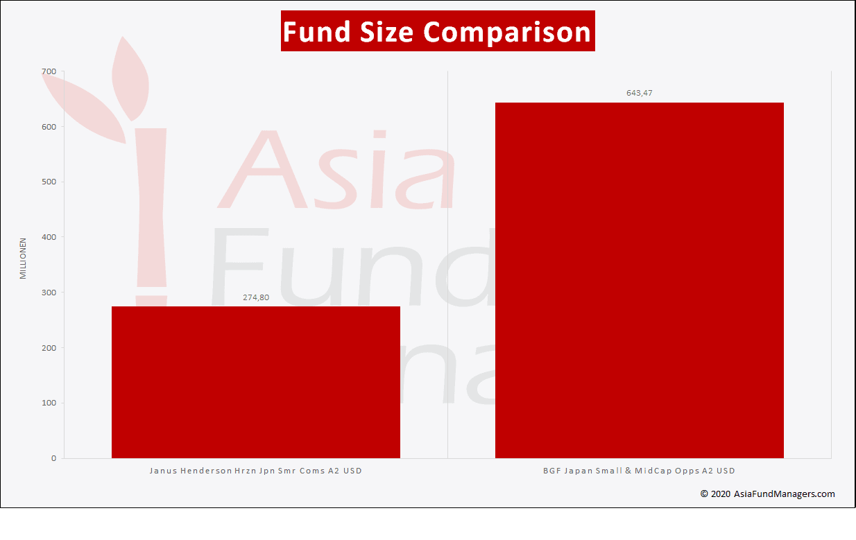 Japan Small Cap- Fund Size