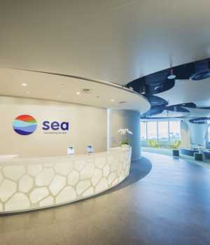 Sea Group, office lobby
